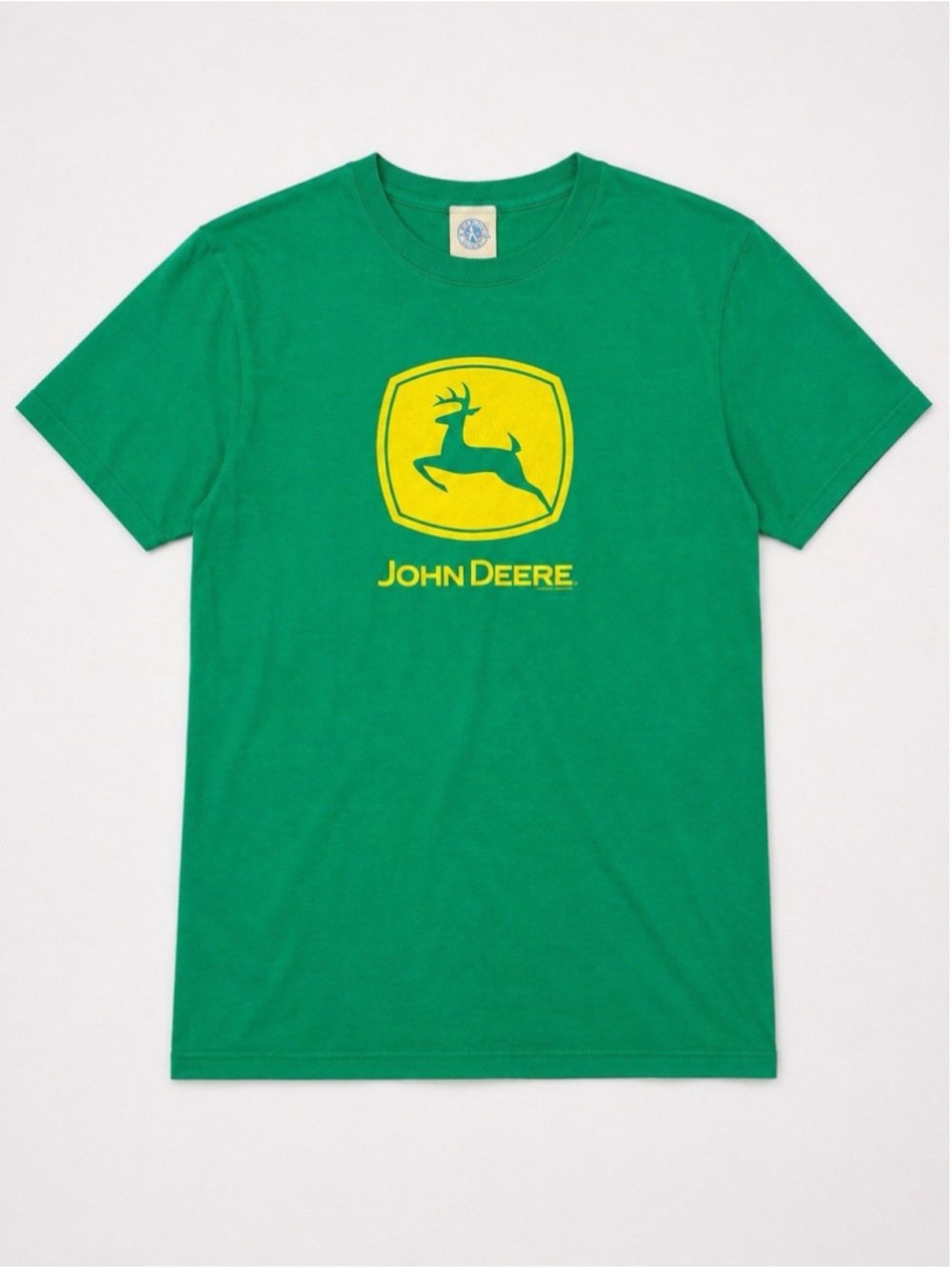 Vintage John Deere Tshirt Mens Large Green Earth Jones Trading